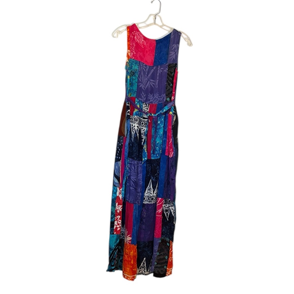 Eagle Ray Traders Patchwork Sleeveless Maxi Dress… - image 2
